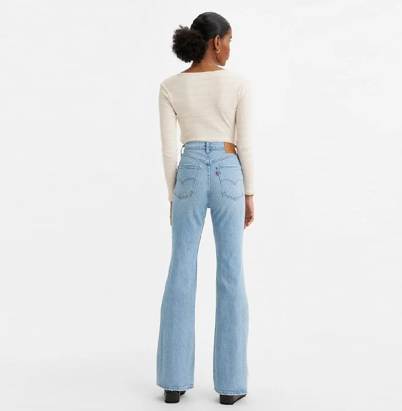 70's High Rise Flare Jeans (Put It Back)