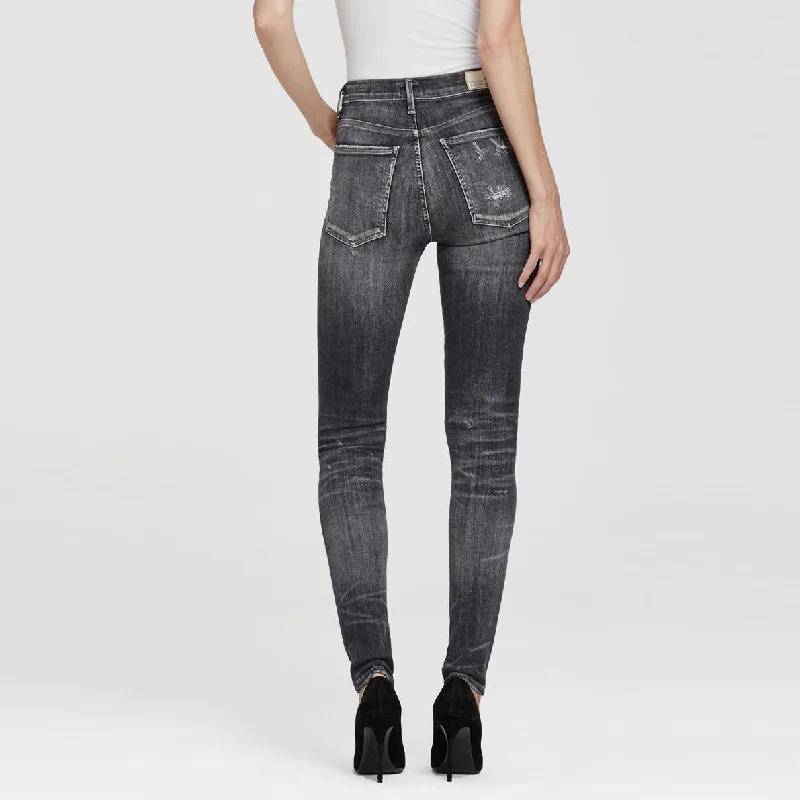 Carlie High Rise Skinny (Darkside)