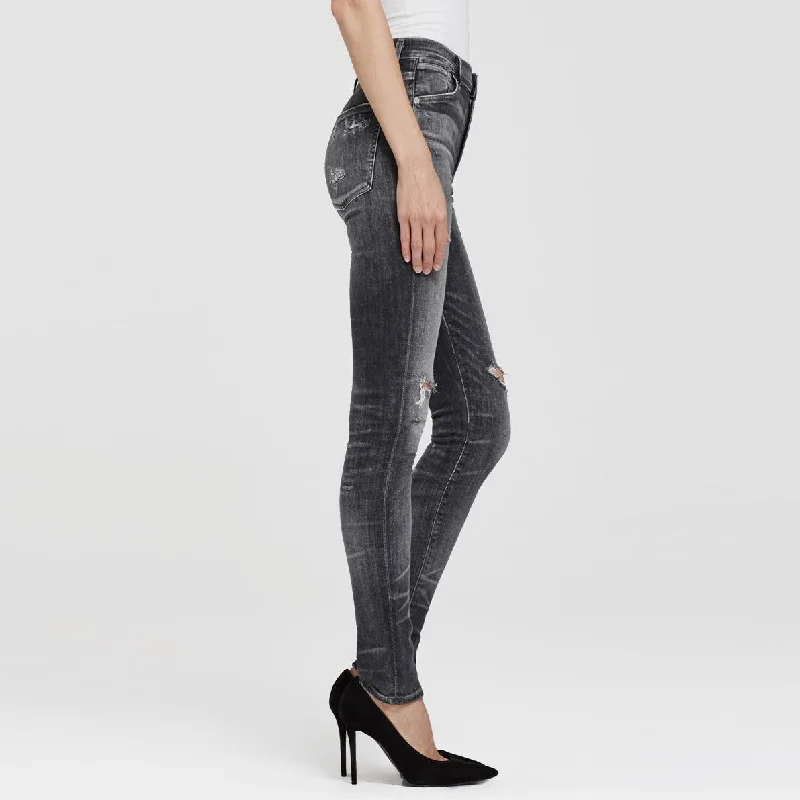 Carlie High Rise Skinny (Darkside)