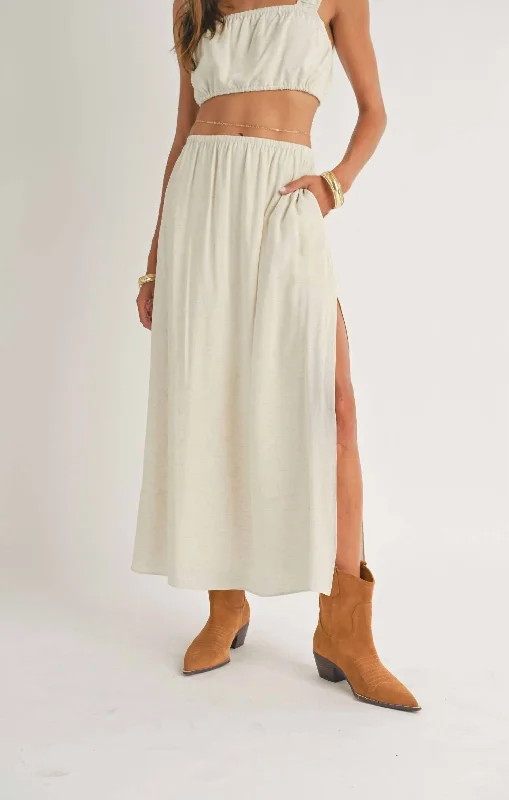 Dune Breeze Skirt In Natural