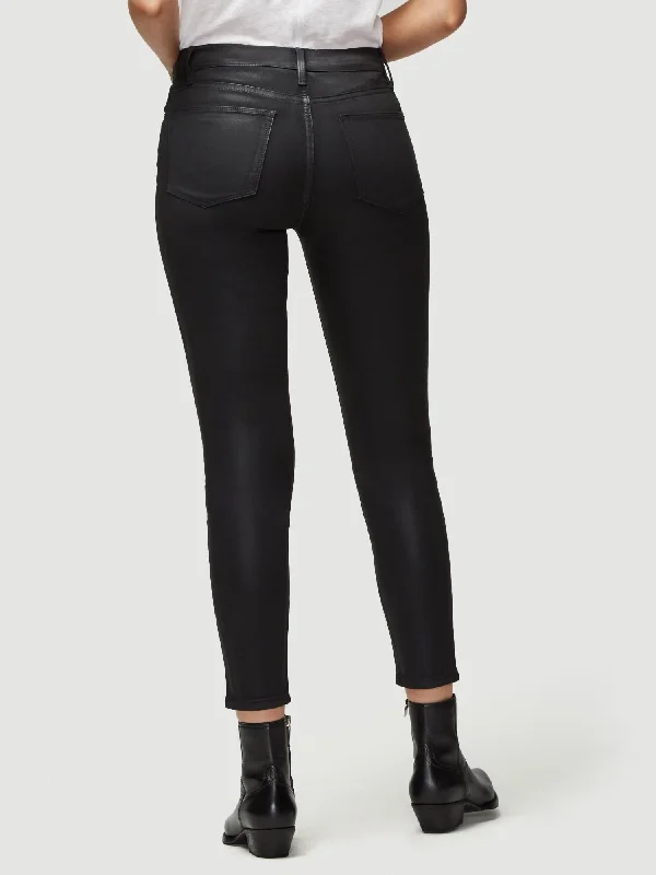 Le High Skinny Coated (Noir Coated)