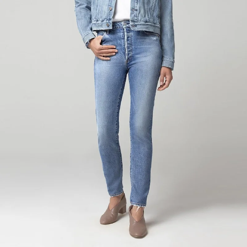 Olivia High Rise Slim Fit (Chit Chat)