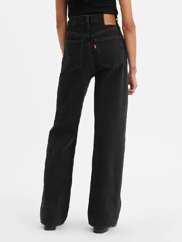 Ribcage Wide Leg Jeans (Rosie Posie)