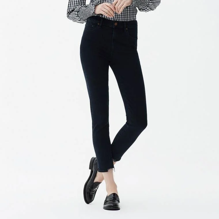 Rocket Crop High Rise Skinny (Blue Print)