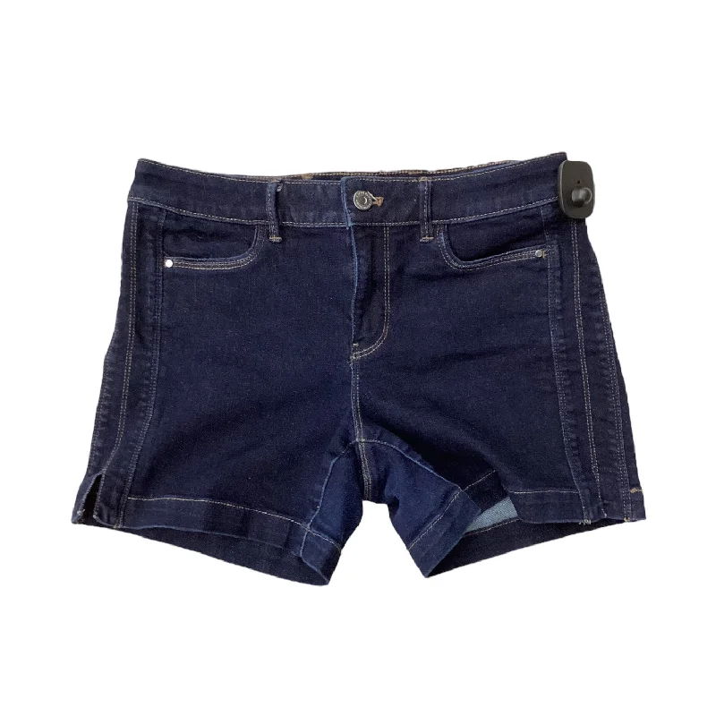 Shorts By White House Black Market In Blue Denim, Size: 4