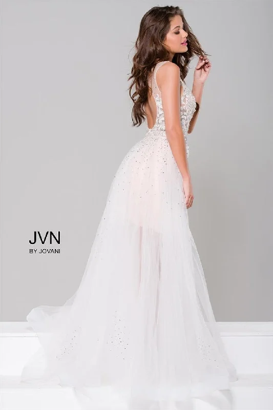 Jovani 45673 Sleeveless Long Prom Gown