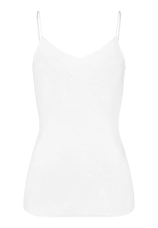 Cotton Seamless Padded Camisole | White 71605-101