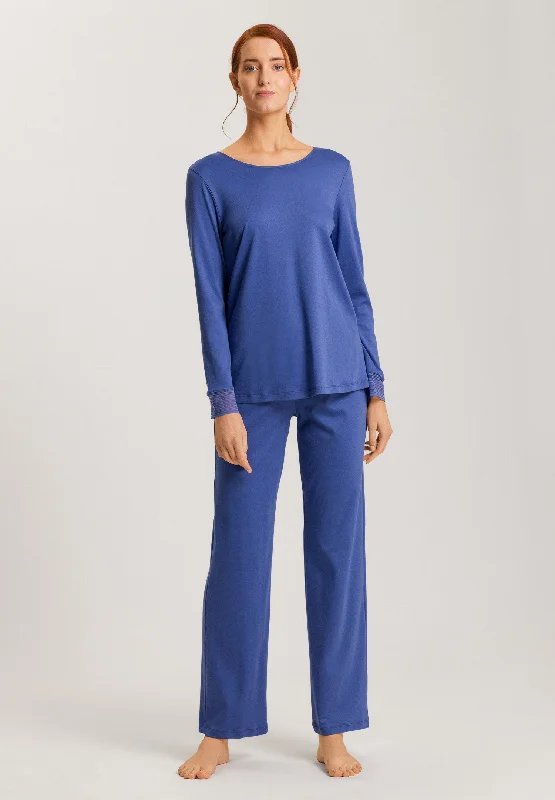 Sophie Long Sleeve Pajama Set | Blue Horizon 74879-2546