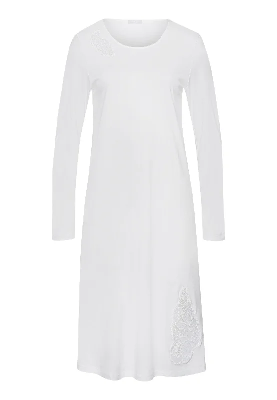 Anne Long Sleeve Nightgown 110cm | Off White 74892-102