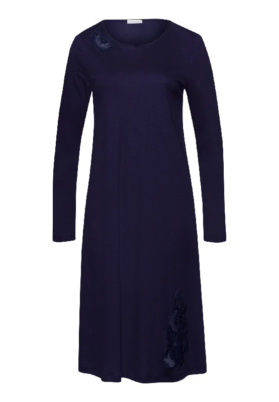 Anne Long Sleeve Nightgown 110cm | Evening Blue 74892-2621