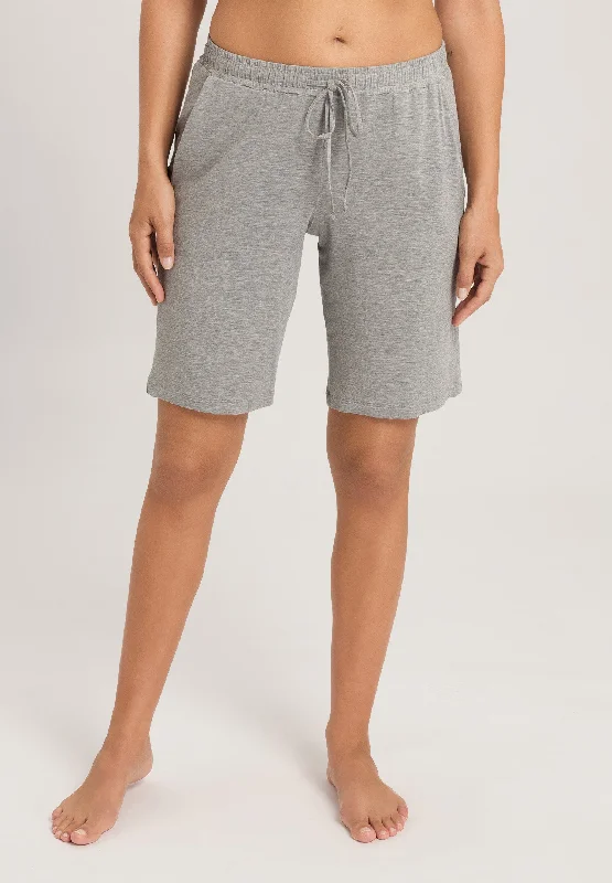 Natural Elegance Shorts | Grey Melange 74903-958