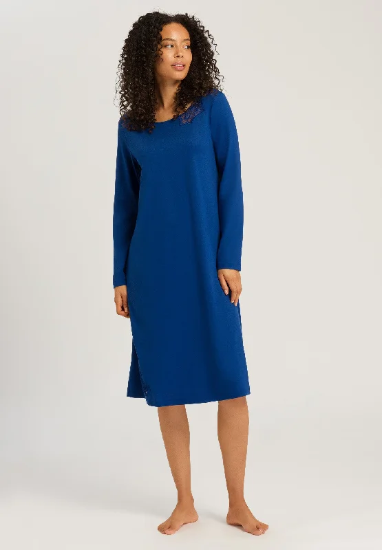 Naila Supima Cotton Nightgown 110cm | Deep Indigo 74996-1653