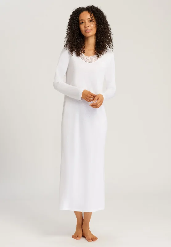 Naila Supima Cotton Nightgown 130cm | White 74997-101