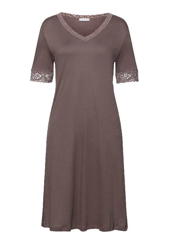 Moments Short Sleeve Nightgown 100cm | Stonewash 77040-2756