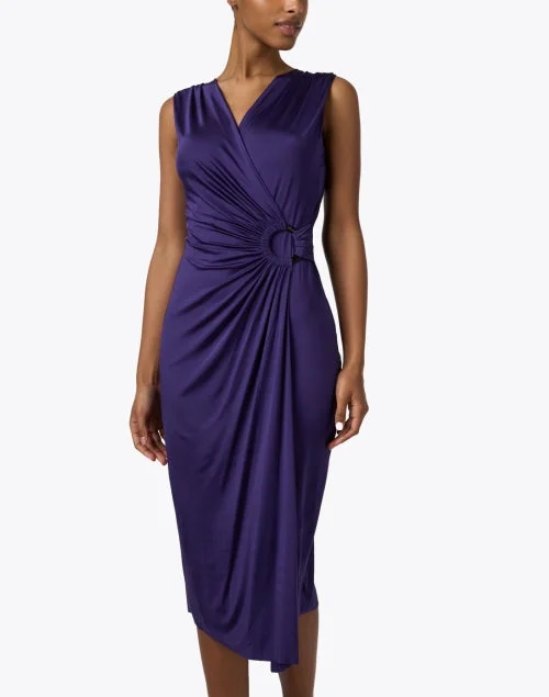 Adma Purple Dress