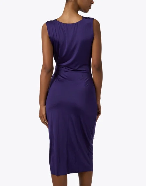 Adma Purple Dress