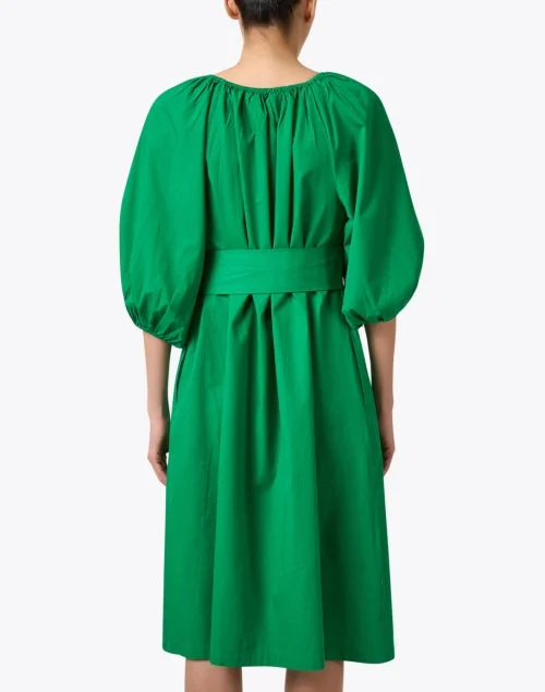 Bliss Green Cotton Dress