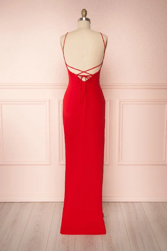 Gabella Red | Polymorphous Gown