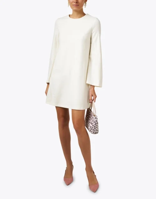 Ivory Wool Dress