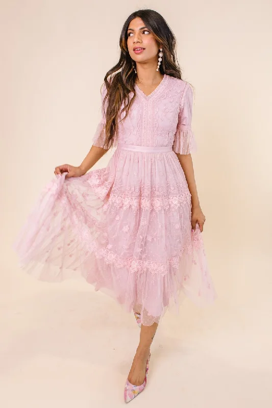 Jules Dress in Pink - FINAL SALE