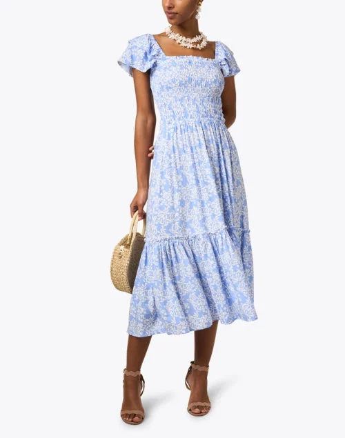 Matilda Blue Floral Dress