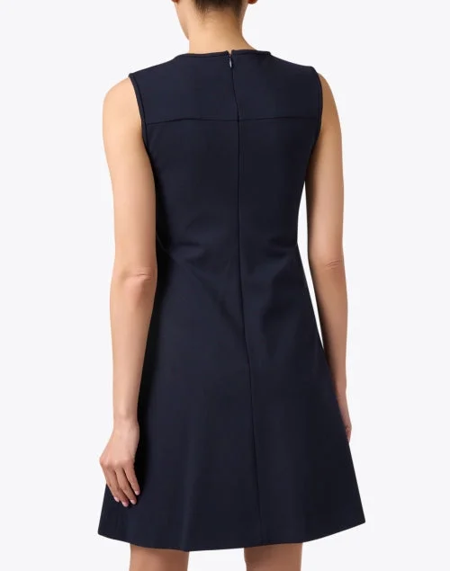 Sybil Navy Dress