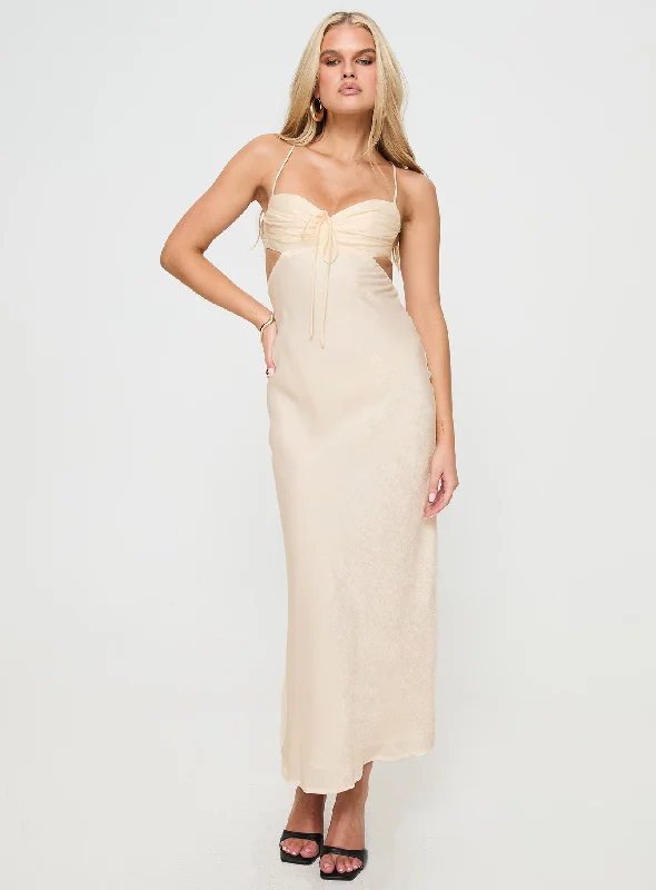 Durand Maxi Dress Cream