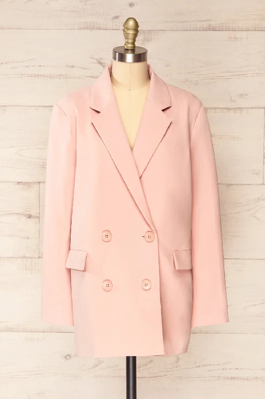 Marousi Pink | Oversized Blazer