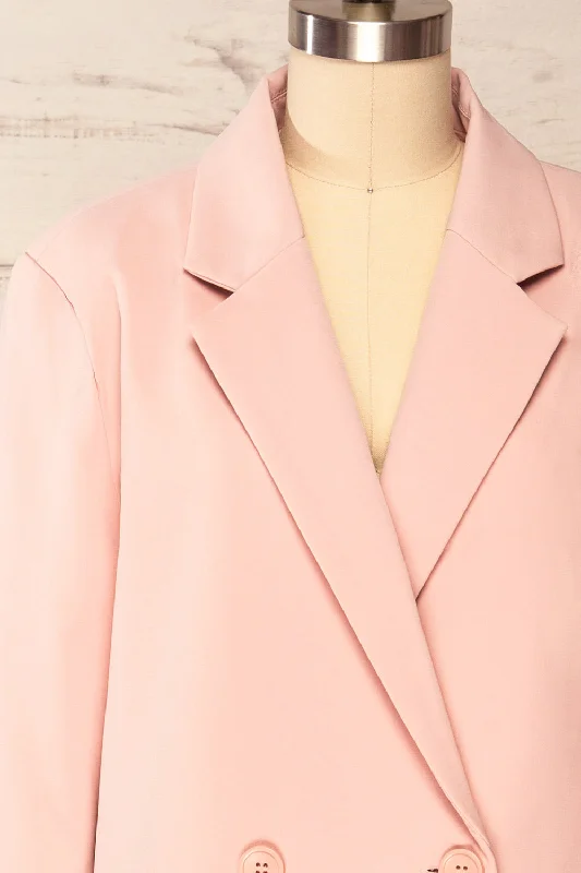 Marousi Pink | Oversized Blazer