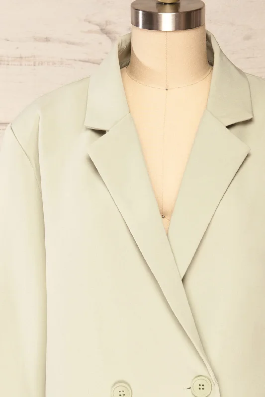 Marousi Sage | Oversized Blazer