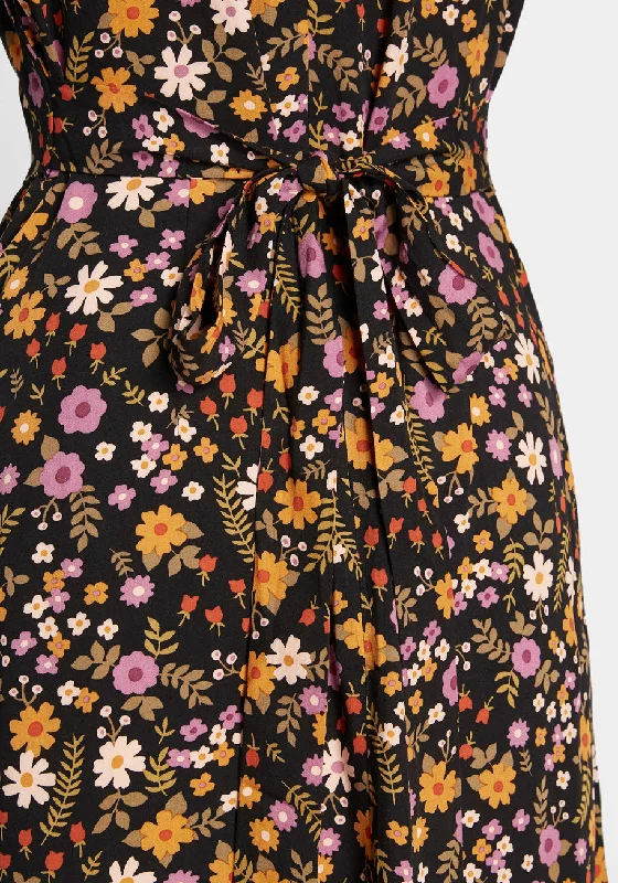 ModCloth x Princess Highway Floral Midi Dress