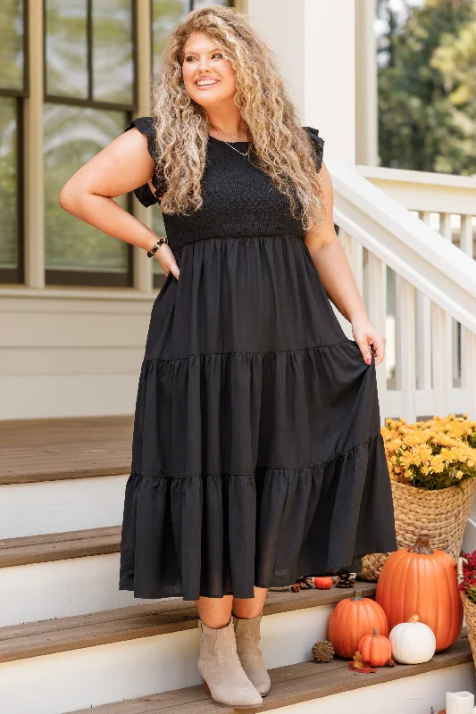 Our Sweet Memories Dress, Black