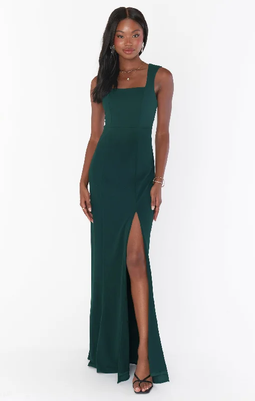 Paris Gown ~ Emerald Stretch