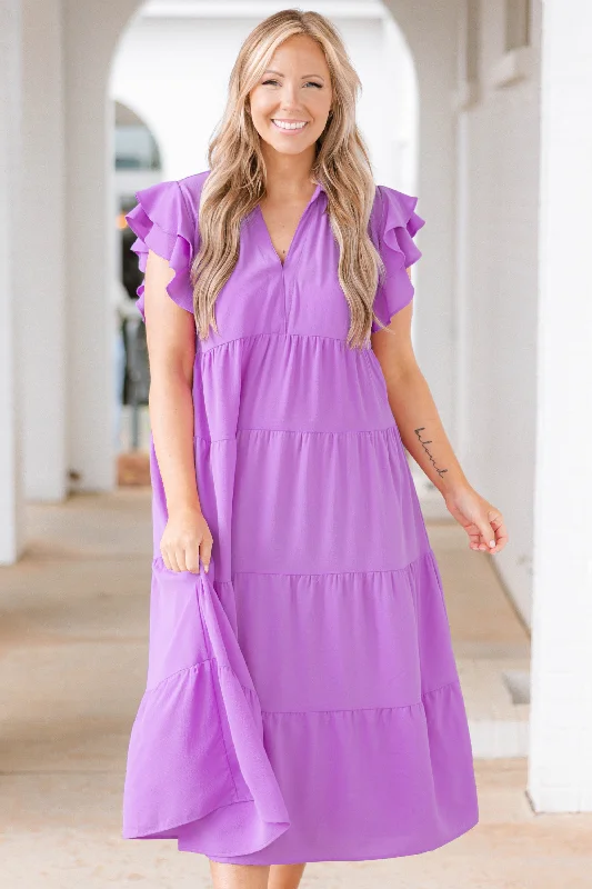 Play Time Dress, Lavender