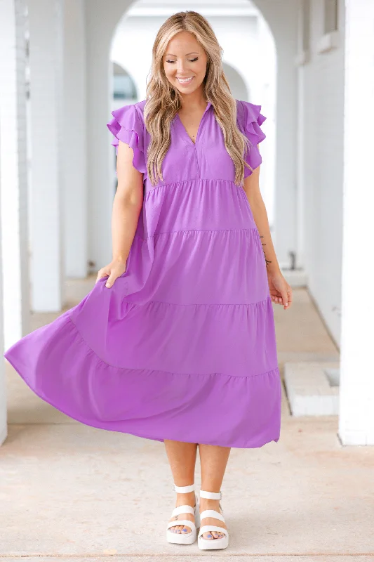 Play Time Dress, Lavender