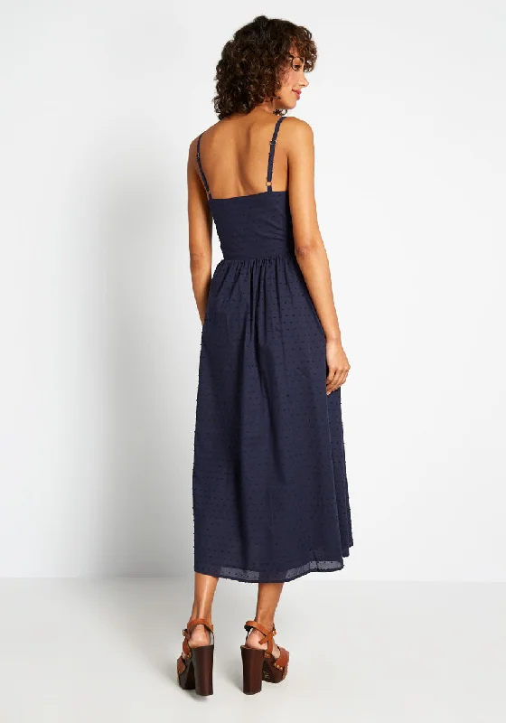 Quite Clearly Charismatic Midi Dress