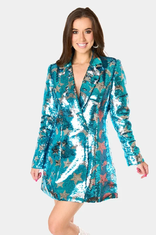 Riley Blazer Dress - Light Year