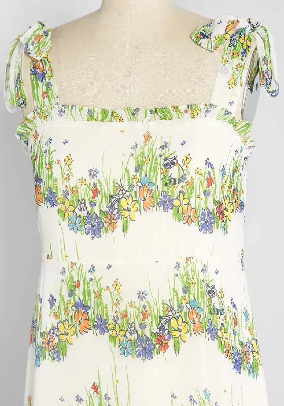 Summer Love At Last Midi Dress