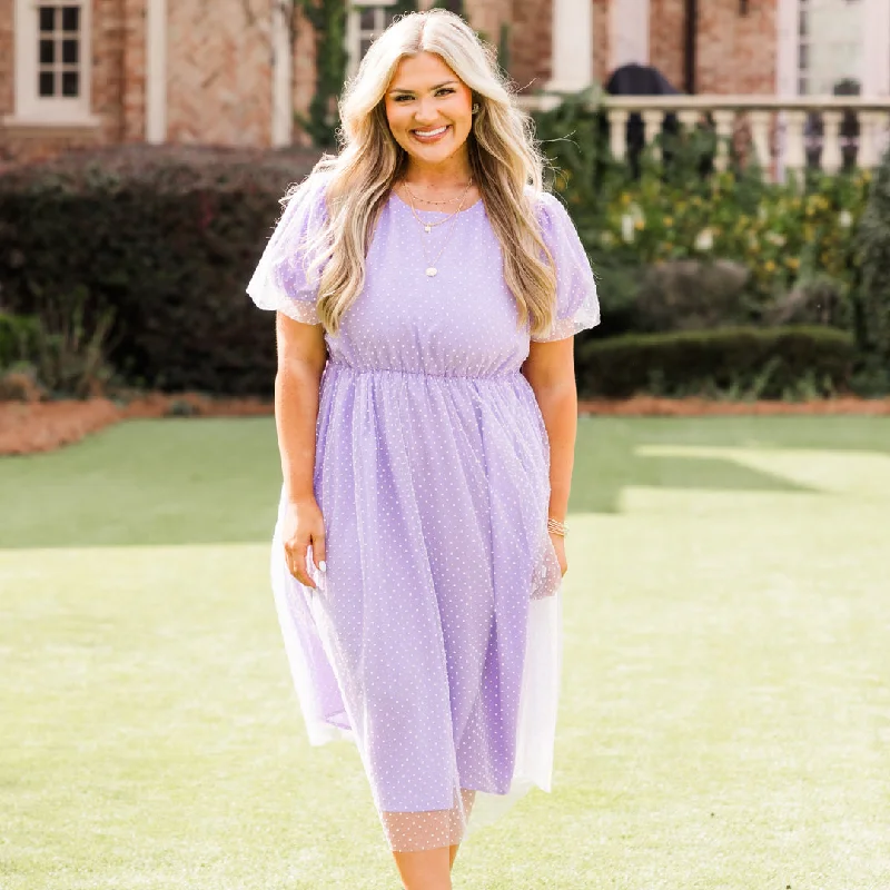 The French Fields Dress, Lavender