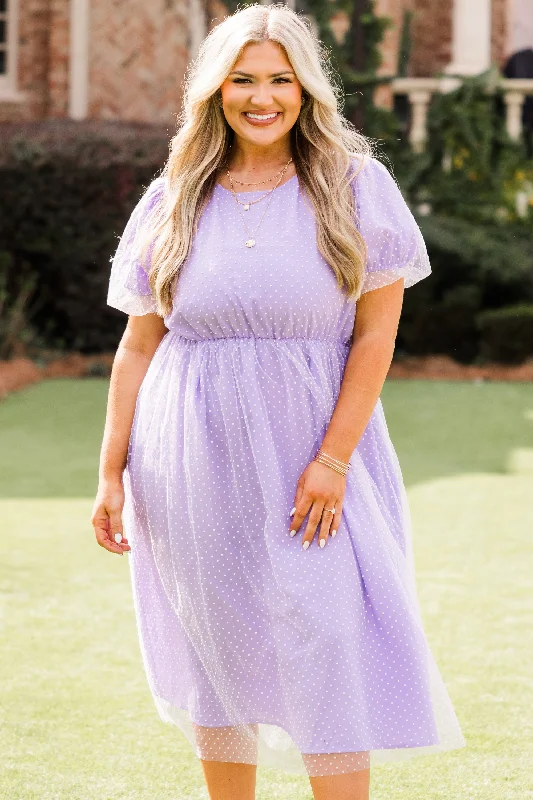 The French Fields Dress, Lavender