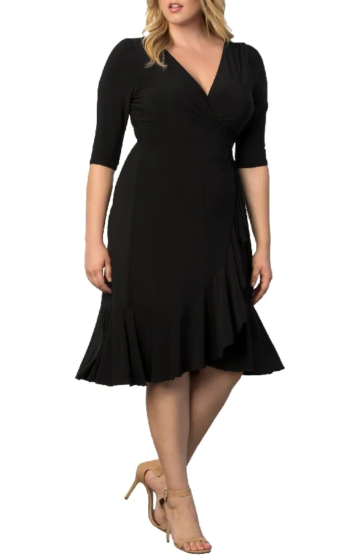 Whimsy Wrap Dress - Plus